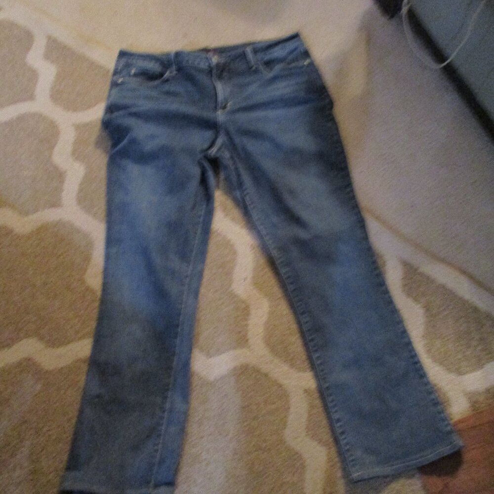 NYDJ Barbara Bootcut‎ Jeans Womens 16 High Rise Lift Tuck USA